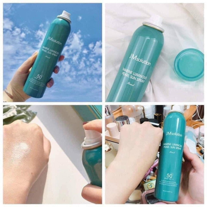 Xịt Chống Nắng JM Solution chính hãng