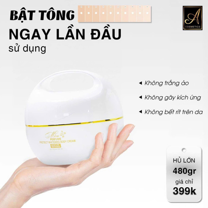 Kem Body Mềm A Cosmetics Mẫu Mới 2025