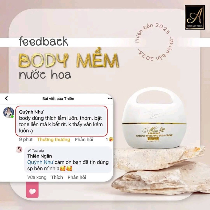 Body chữ a mềm siêu trắng mịn da