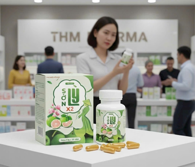 Giảm cân Sờn Lỳ x2 | Hộp 30 viên Tặng kèm 1 vỉ 50 viên Detox nhuận tràng siết eo