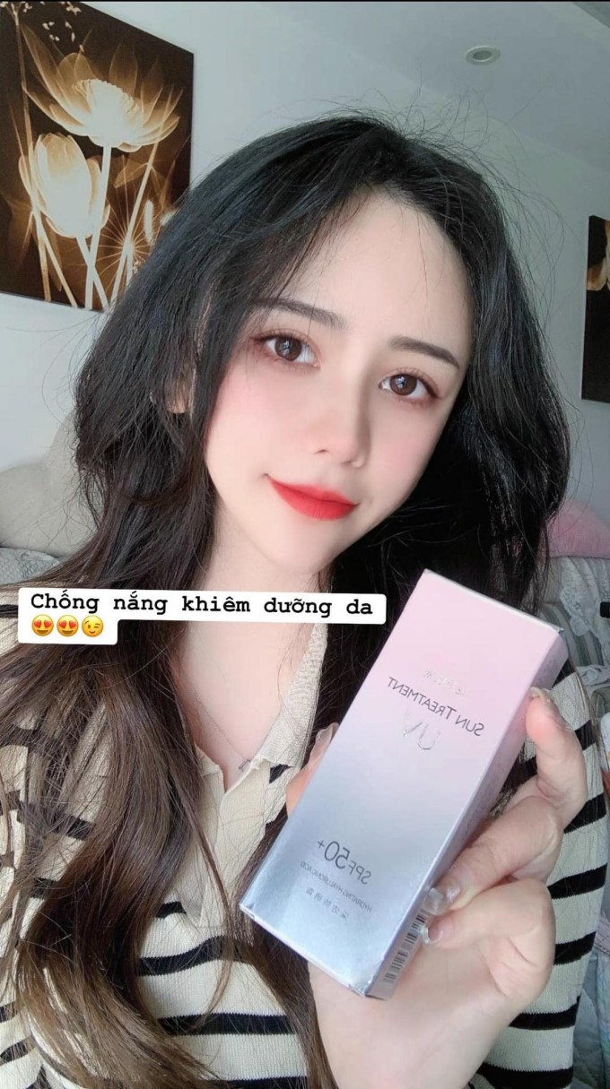 Kem chống nắng Sun Treatment thật giả