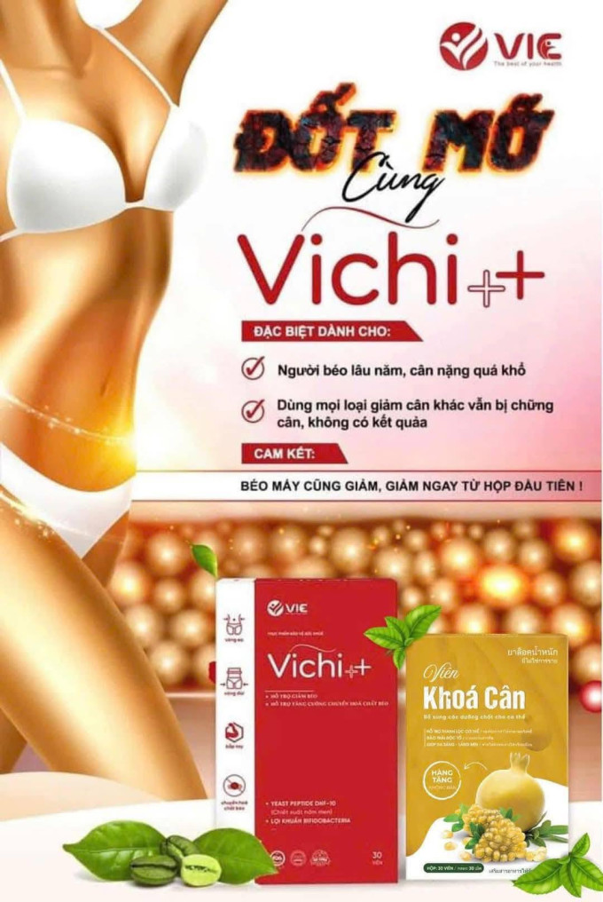 Giảm cân Vichi chính hãng mẫu mới nhất