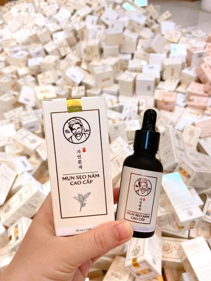 Serum Trị Mụn Bà Lão chính hãng