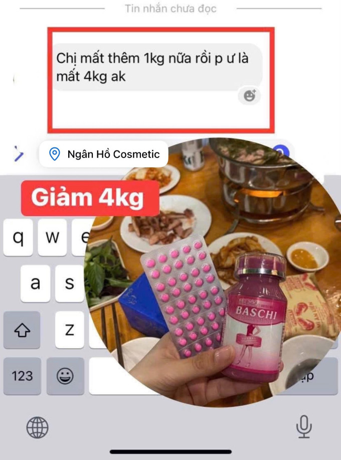 Combo Baschi giảm cân hiệu quả an toàn