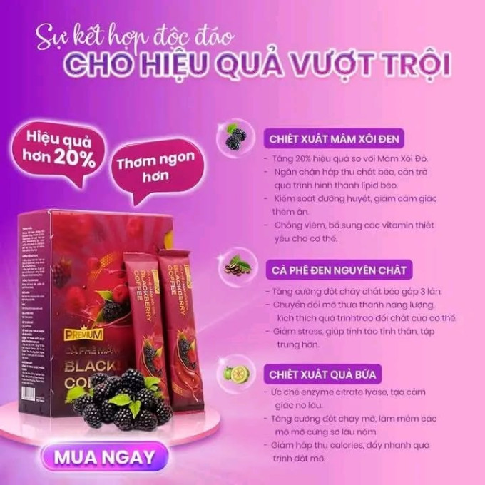 Cà Phê Mâm Xôi Đen có tốt không