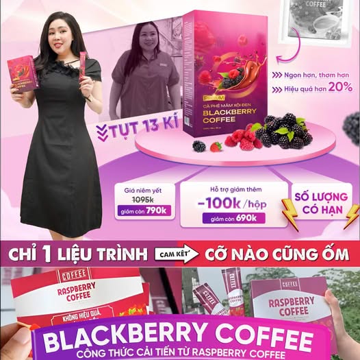 Cà Phê Mâm Xôi Đen Premium