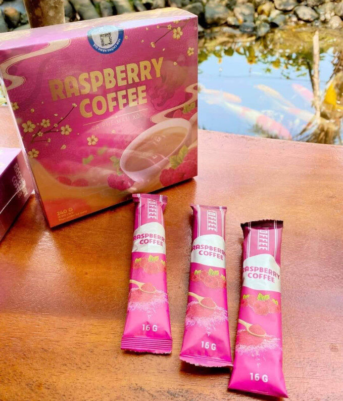 Cà phê Mâm Xôi giảm cân Raspberry Coffee Chính hãng|  Hỗ Trợ Giảm Cân, Đốt Mỡ, Săn Chắc Cơ Thể