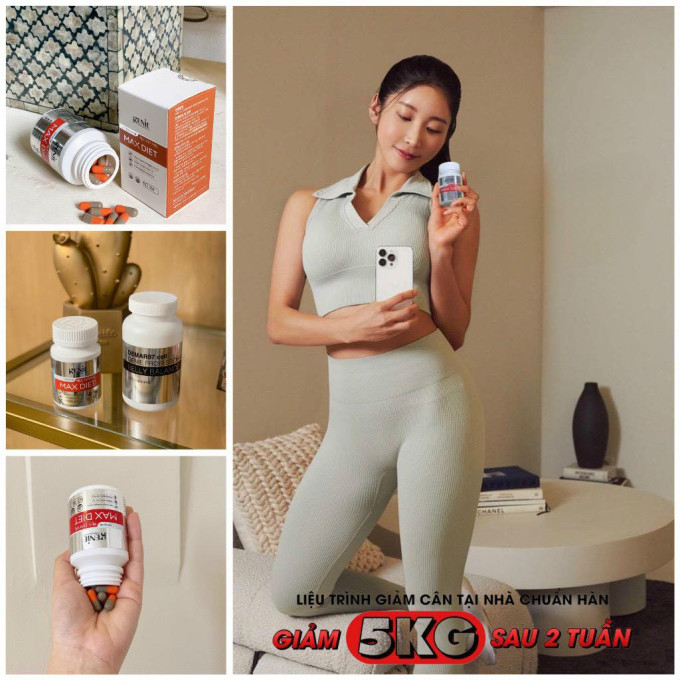 Hình ảnh review từ khách hàng sau khi dùng MAX DIET GENIE Hàn Quốc