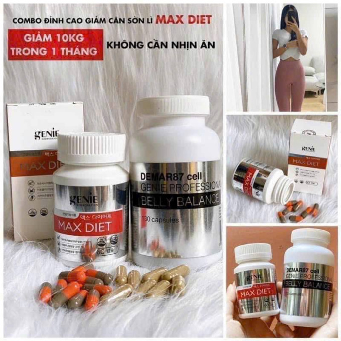 Giảm cân Genie Max Diet có tốt không