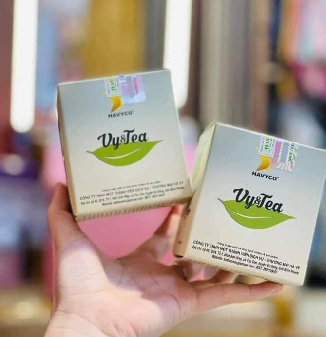 Trà Giảm Cân Vy Tea Hộp 15 gói | Hỗ trợ giảm cân và cải thiện vóc dáng hiệu quả