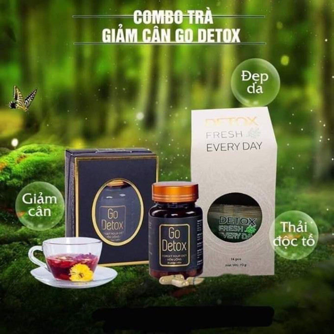 Giảm cân Go Detox chính hãng
