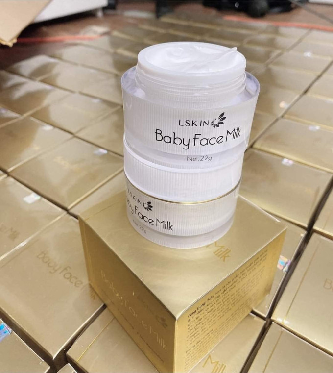 Kem Sữa Baby Face Milk chính hãng