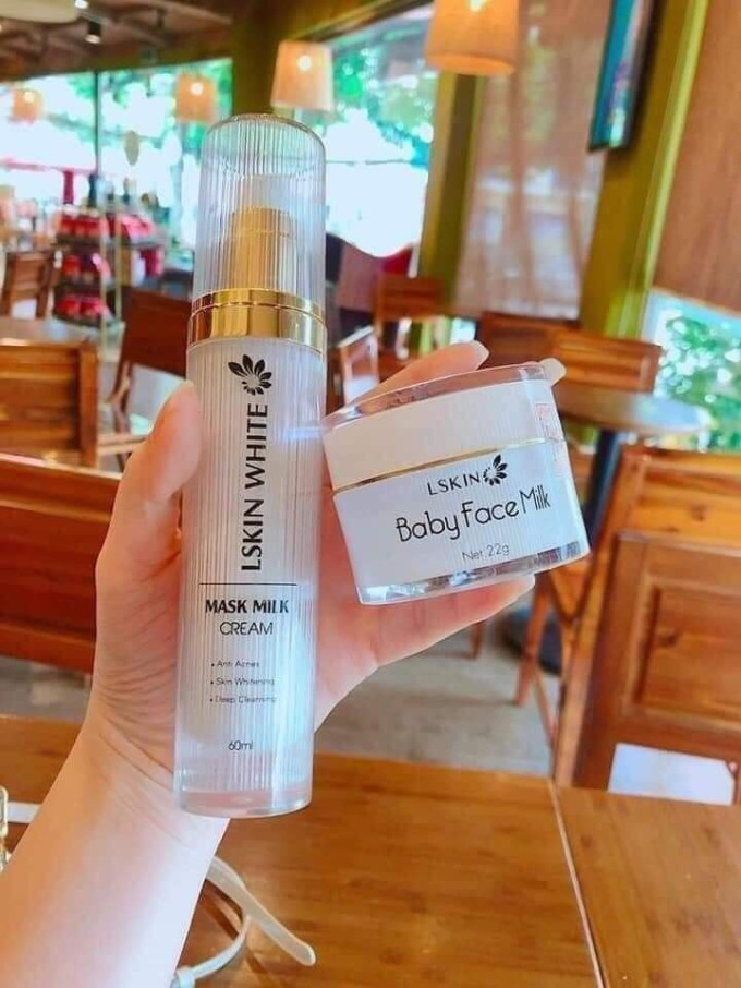 Combo dưỡng trắng ủ kén tằm và kem sữa baby face milk
