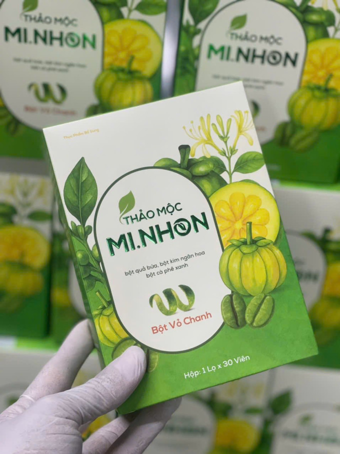 Thảo Mộc Giảm Cân Mi.Nhon chính hãng tại Sali Beauty