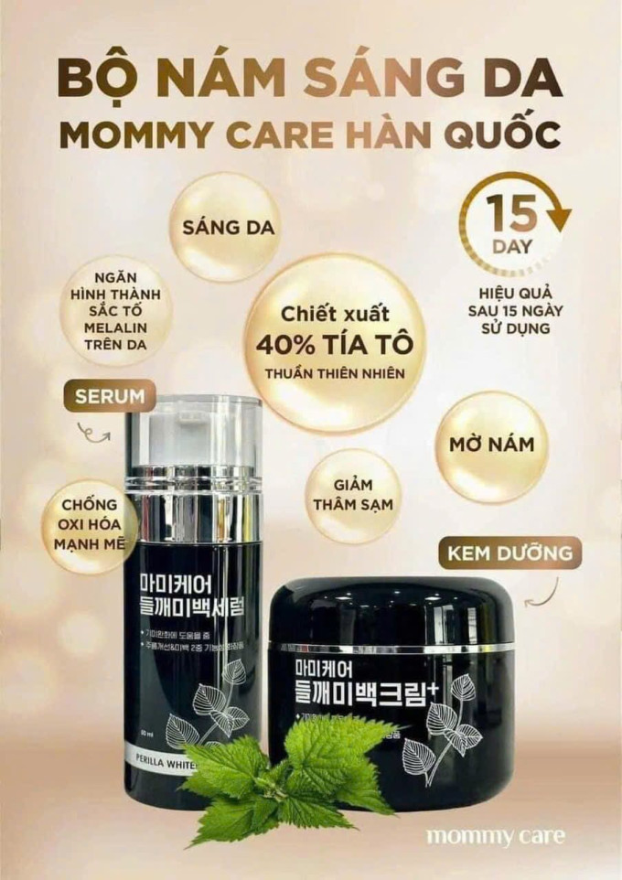 Làm mờ nám, tàn nhang, đốm nâu hiệu quả.