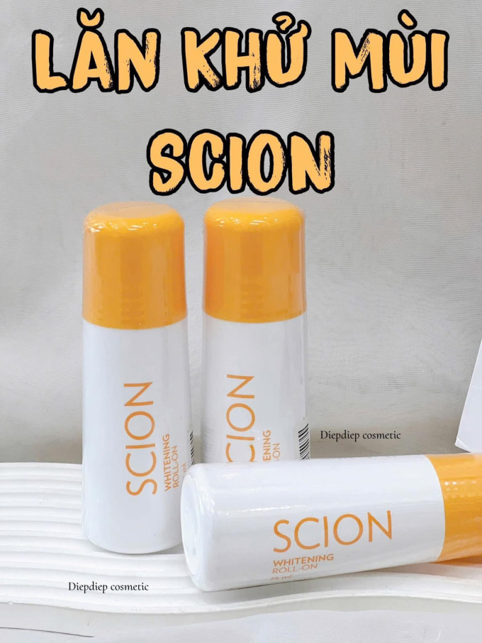 Scion chính hãng| Lăn khử mùi Scion Pure White Roll On Nuskin của Mỹ