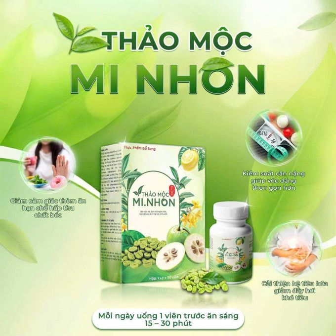 Thảo Mộc Mi.Nhon Plus - Giải Pháp Giảm Cân Thảo Mộc Mẫu Mới