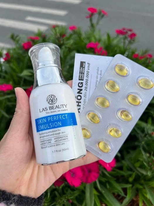 Sữa dưỡng rong nho chính hãng- Tặng kèm 1 vỉ vitamin e dưỡng trắng