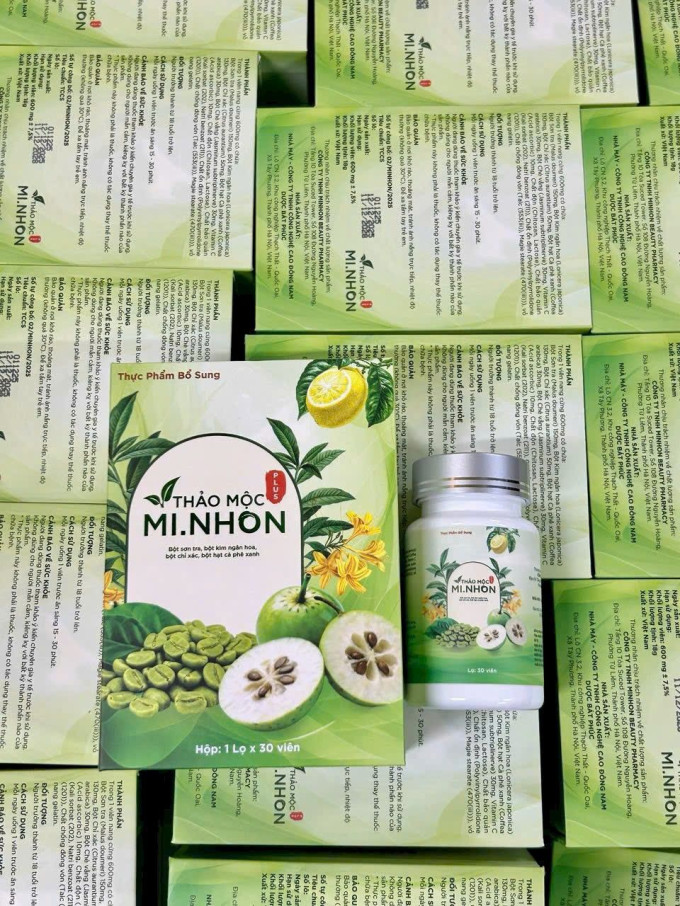 Thảo Mộc Mi.Nhon Plus chính hãng hiệu quả an toàn