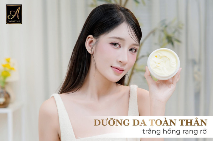 Kem Body Chữ A Dưỡng Trắng Toàn Thân