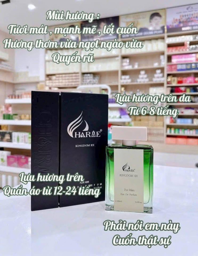 Hương thơm unisex dễ dùng cho nam và nữ