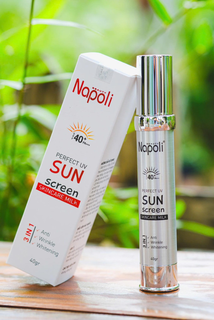 Kem Chống Nắng Phân Tử Nước Napoli Hải Âu Việt tốt không