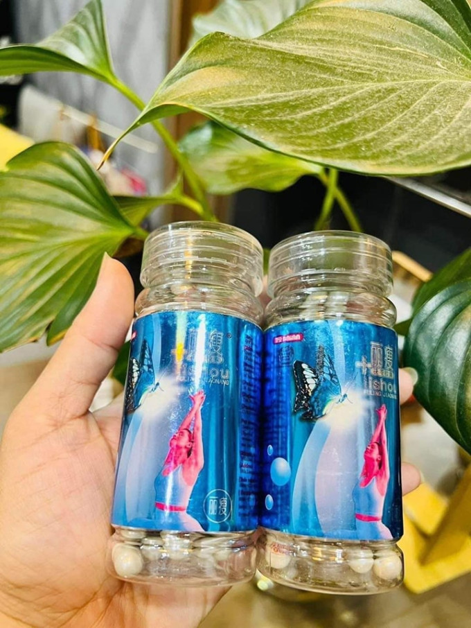 Giảm Cân Lishou Phục Linh Xanh Hộp 40 Viên Chính Hãng