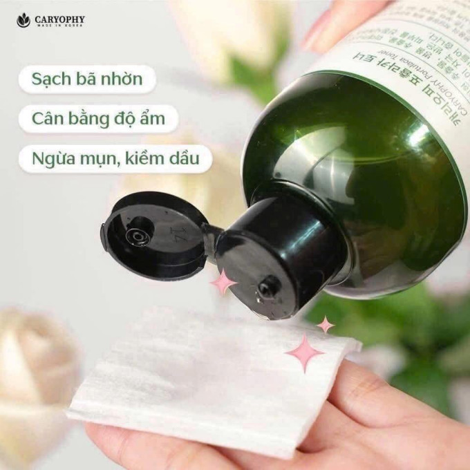 Toner Caryophy mang lại nhiều lợi ích cho làn da