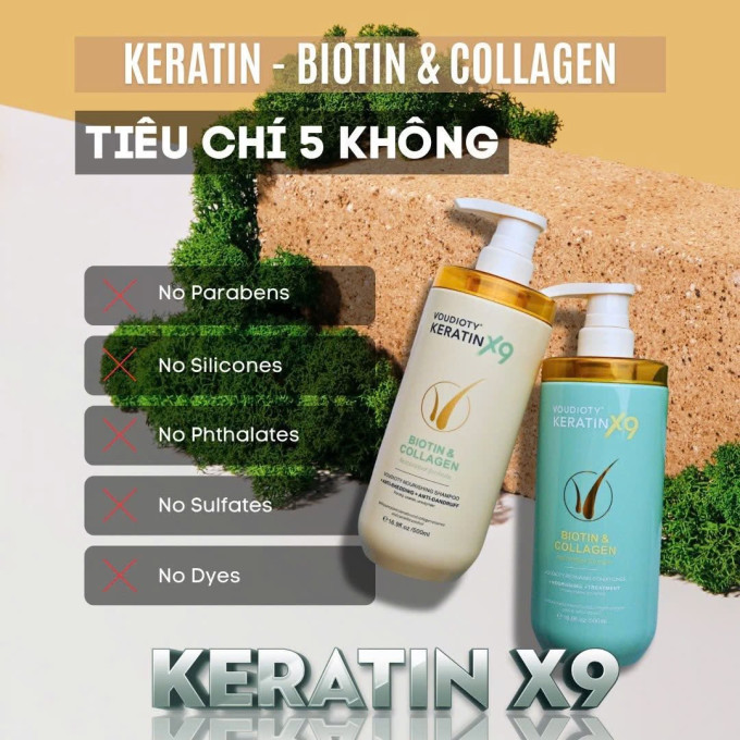 Gội Xả Keratin X9 có tốt không