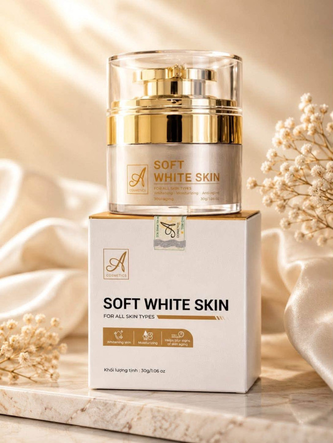 FACE SỮA MỊN – SOFT WHITE SKIN Dưỡng Ẩm, Hỗ Trợ Làm Sáng Da Hiệu Quả