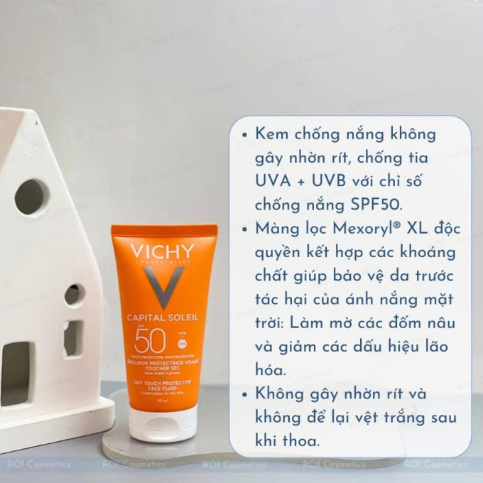 Vì sao nên chọn Kem chống nắng Vichy Capital Soleil