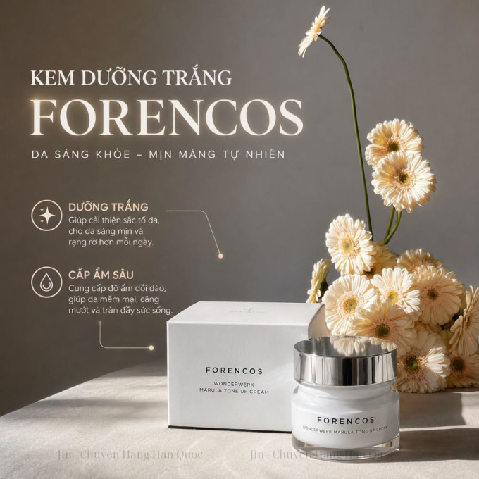 FORENCOS Wonderwerk Marula Tone Up Cream – Kem Dưỡng Da Ban Ngày Hàn Quốc