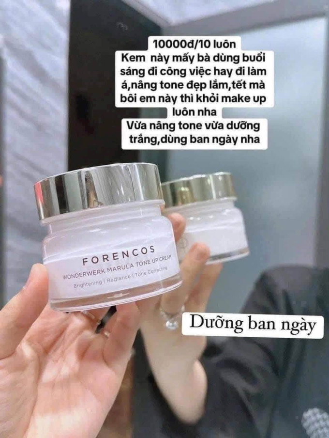 FORENCOS Wonderwerk Marula Tone Up Cream chính hãng