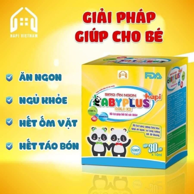 Siro Ăn Ngon Baby Plus Chính Hãng – Bổ Sung Dinh Dưỡng Cho Bé