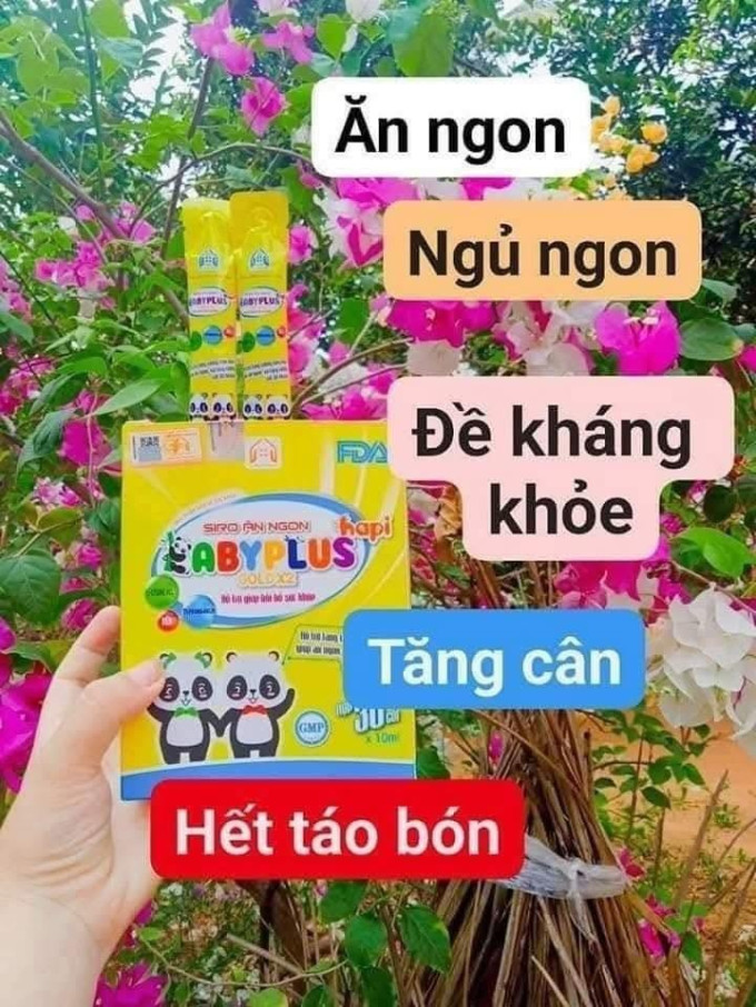 Siro ăn ngon ngủ ngoan Baby Plus chính hãng