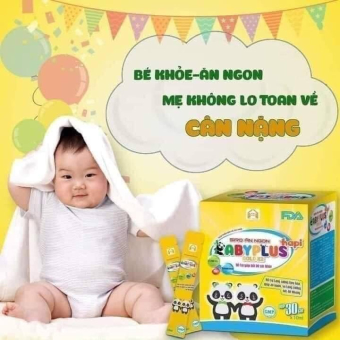 Mua Siro Ăn Ngon Baby Plus Chính Hãng tại shop