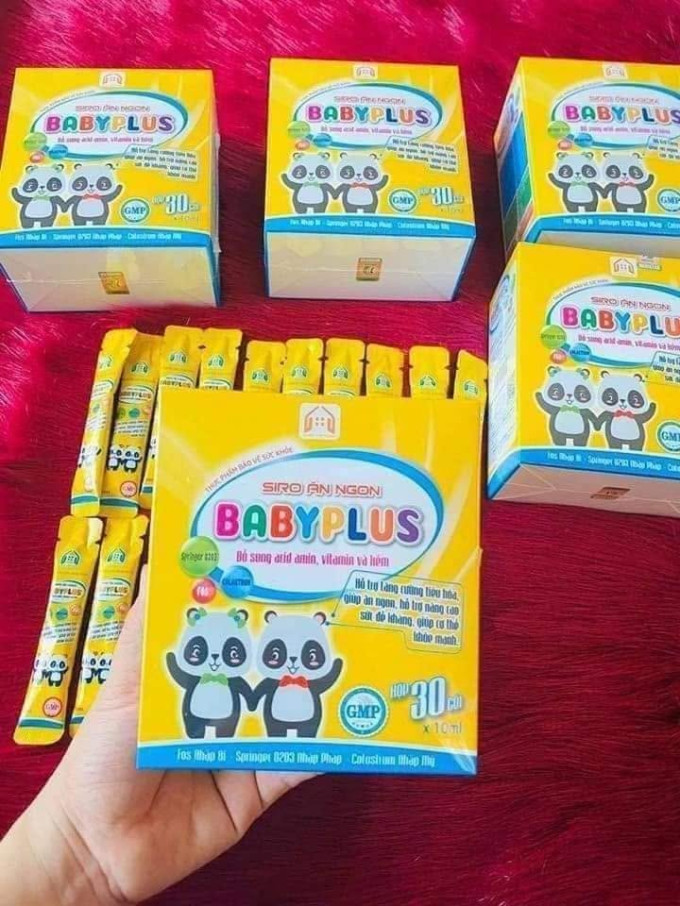 Vì sao nên mua Siro Ăn Ngon Baby Plus Chính Hãng