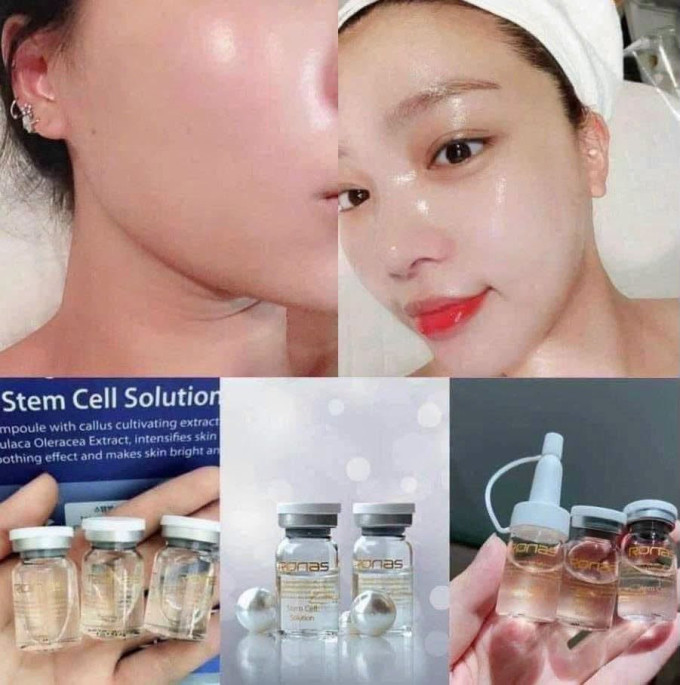 Tế Bào Gốc Ronas Stem Cell Solution phù hợp với người có làn da khô, thiếu ẩm, xỉn màu