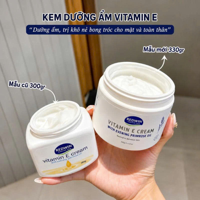 Redwin Vitamin E Cream mẫu mới chính hãng