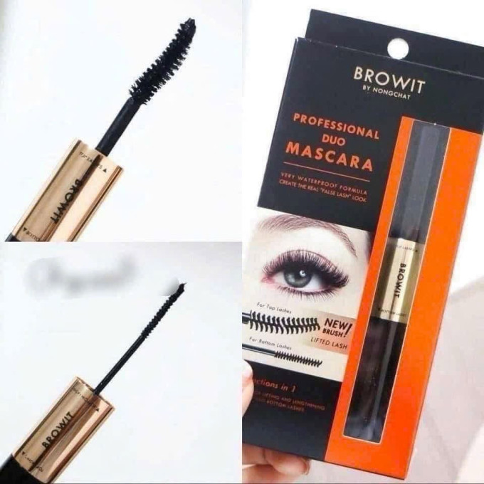 Mascara 2 Đầu Browit Professional Duo Mascara 4g + 4g Sexy Black