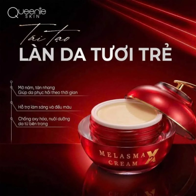 Melasma Fading Cream X2 Queenie Skin chính hãng