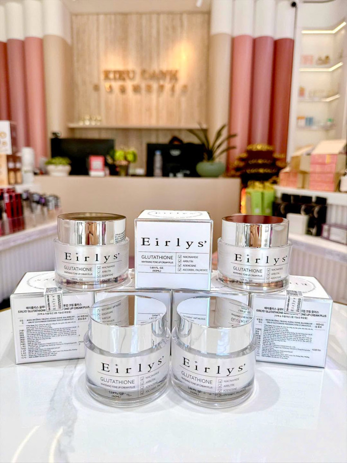 Kem Dưỡng Eirlys Glutathione Làm Trắng Da Hiệu Quả 50ml Dưỡng Ẩm Chống Lão Hóa