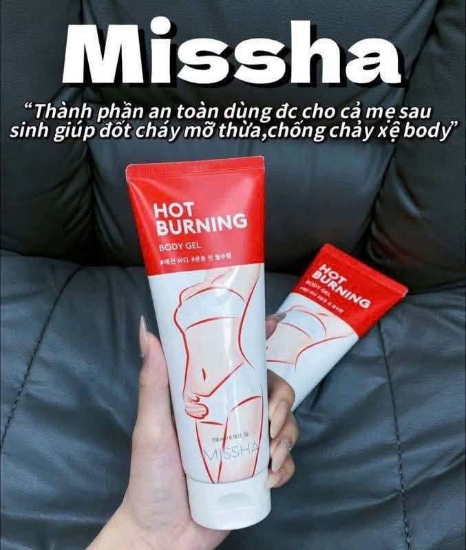 Hot Burning Missha 200ml – Gel Massage Body Chăm Sóc Da Cơ Thể